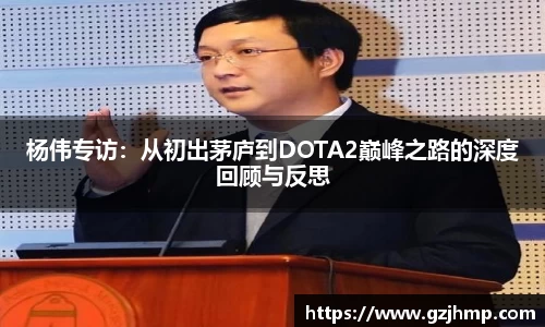 杨伟专访：从初出茅庐到DOTA2巅峰之路的深度回顾与反思